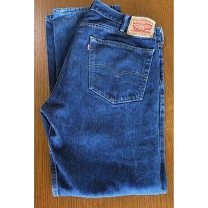 Levi's Dark Blue 505 Jeans 0222 38x30